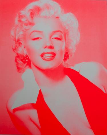 Marilyn Monroe-Neon Red - Limited Edition of 30 thumb