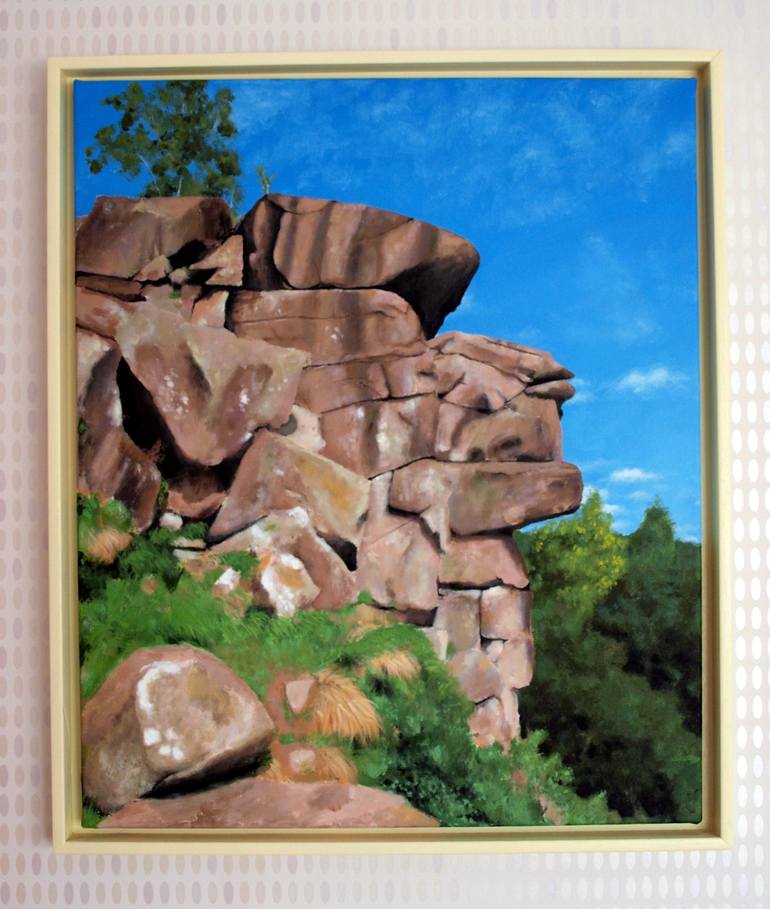 Original Landscape Painting by Toby Hazel