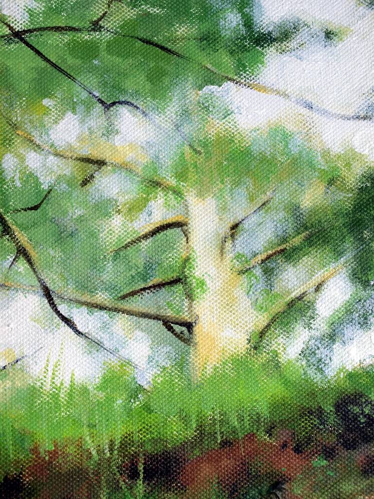 Original Tree Painting by Toby Hazel