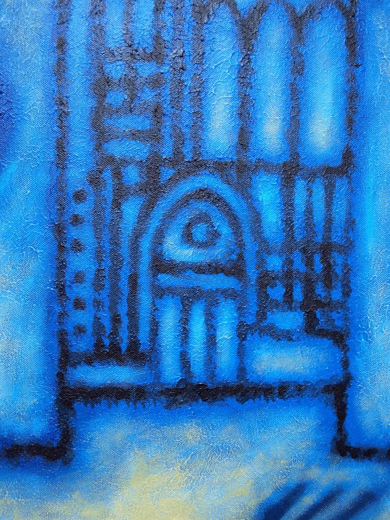 Original Abstract Painting by Toby Hazel