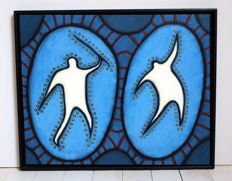 Original Abstract Painting by Toby Hazel