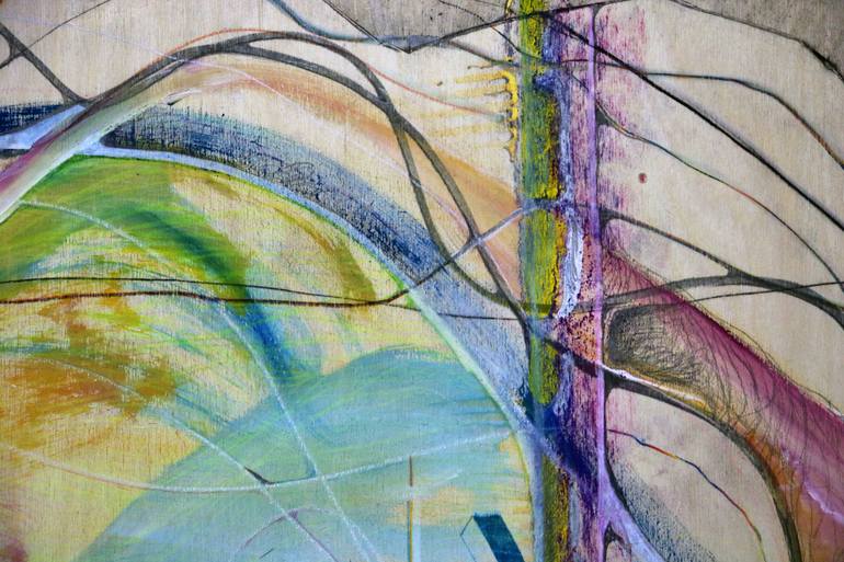 Original Abstract Expressionism Other Painting by Judy Hart