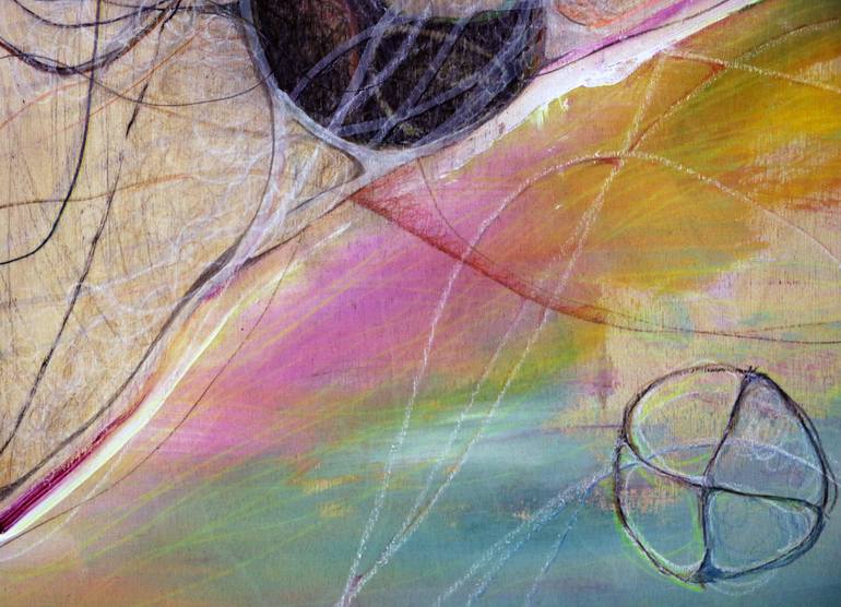 Original Abstract Expressionism Other Painting by Judy Hart