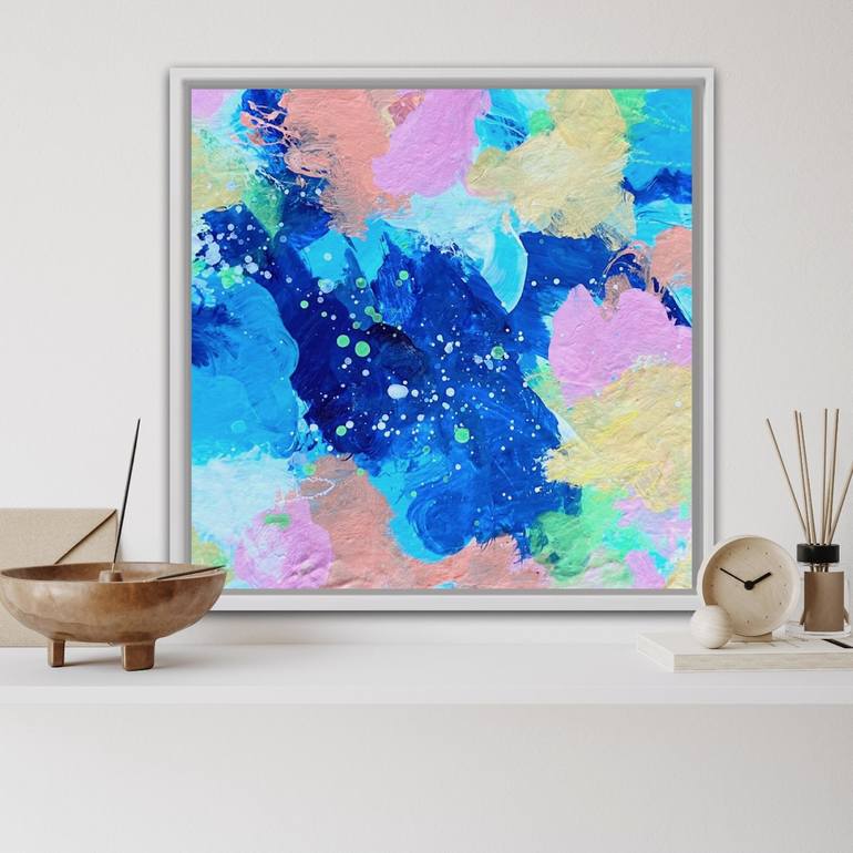 Original Abstract Painting by Kate Marion Lapierre