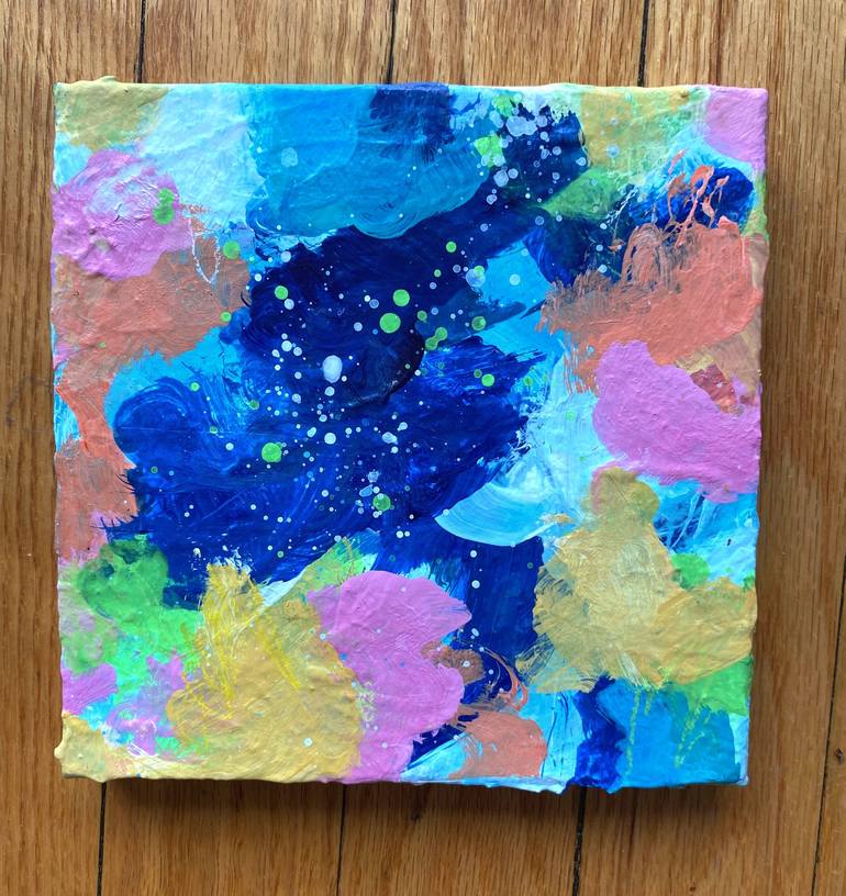 Original Abstract Painting by Kate Marion Lapierre