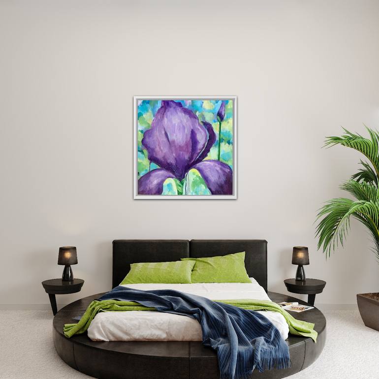 Original Contemporary Floral Painting by Kate Marion Lapierre