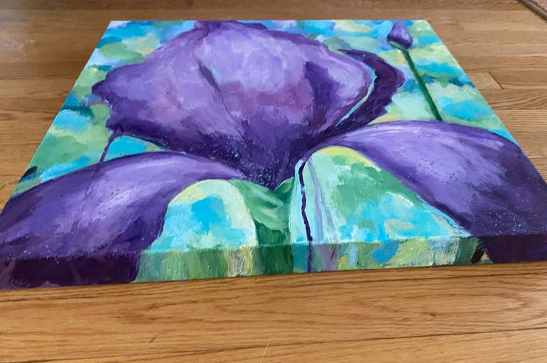 Original Contemporary Floral Painting by Kate Marion Lapierre