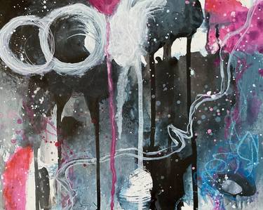 Original Abstract Paintings by Kate Marion Lapierre