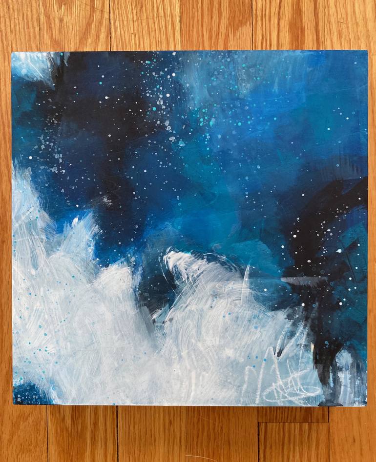 Original Abstract Painting by Kate Marion Lapierre