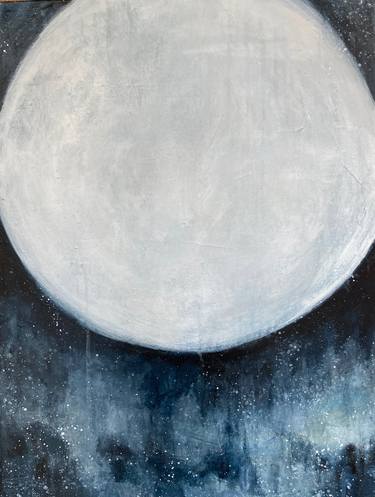Print of Outer Space Paintings by Kate Marion Lapierre