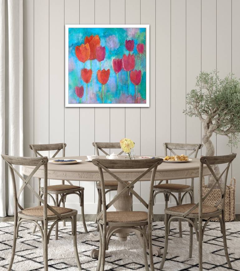 Original Floral Painting by Kate Marion Lapierre