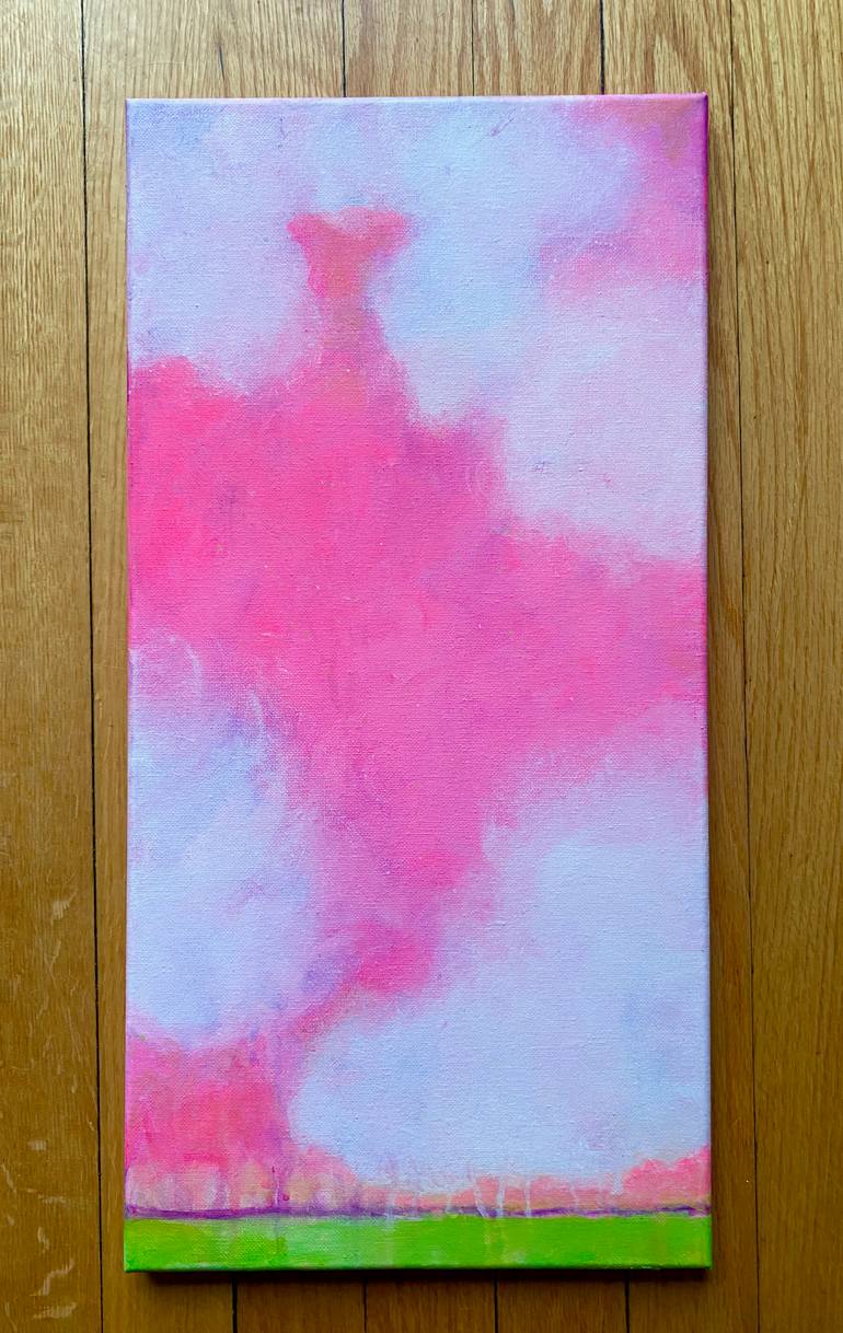 Original Abstract Landscape Painting by Kate Marion Lapierre