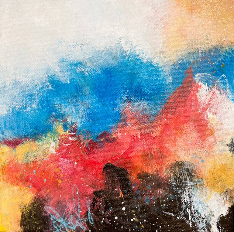 FIRE Painting by Kostas Korovilas | Saatchi Art