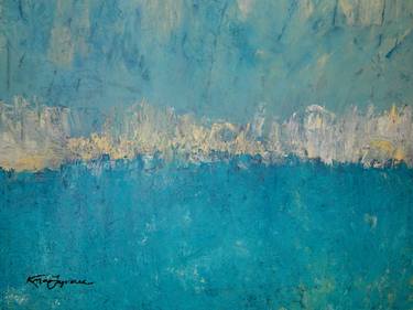 Original Abstract Seascape Paintings by Kate Marion Lapierre