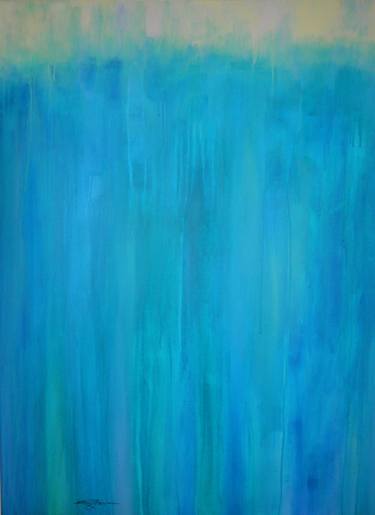 Print of Abstract Water Paintings by Kate Marion Lapierre