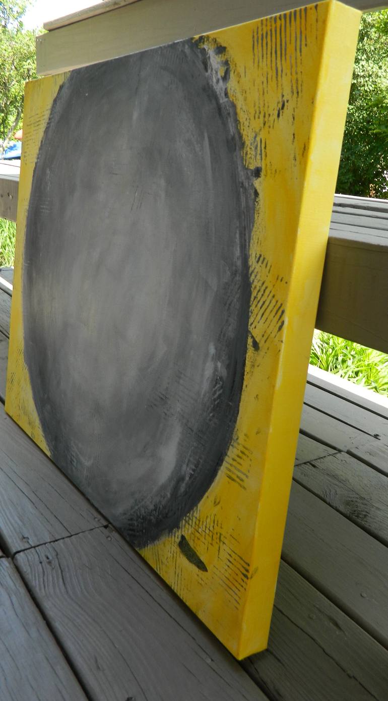 Original Abstract Expressionism Abstract Painting by Kate Marion Lapierre