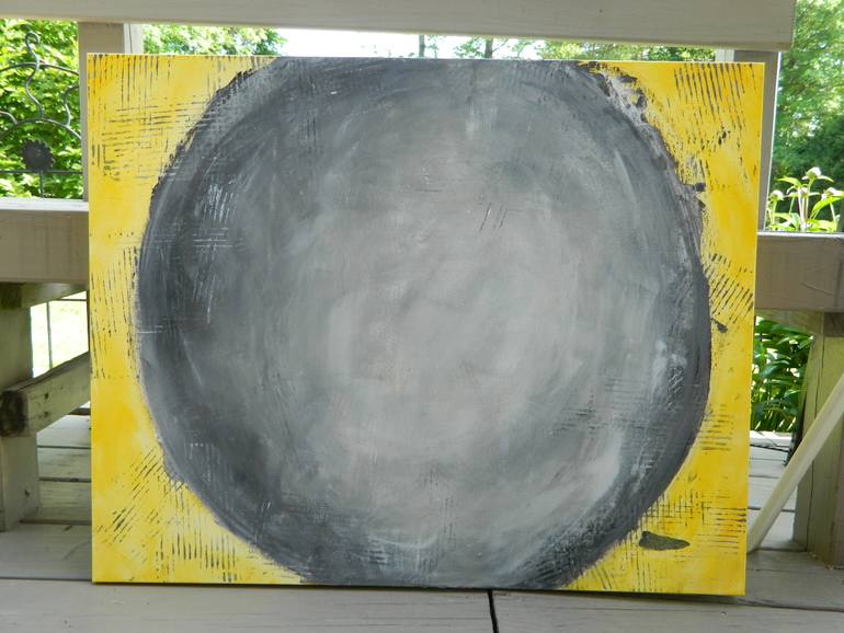 Original Abstract Expressionism Abstract Painting by Kate Marion Lapierre