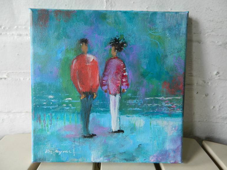 Original Figurative People Painting by Kate Marion Lapierre