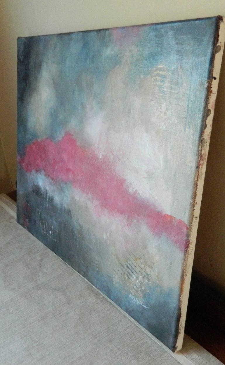 Original Abstract Expressionism Abstract Painting by Kate Marion Lapierre