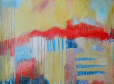 Original Abstract Expressionism Abstract Paintings by Kate Marion Lapierre