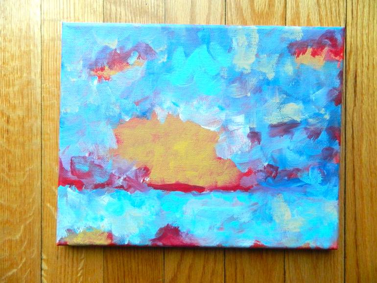 Original Abstract Painting by Kate Marion Lapierre