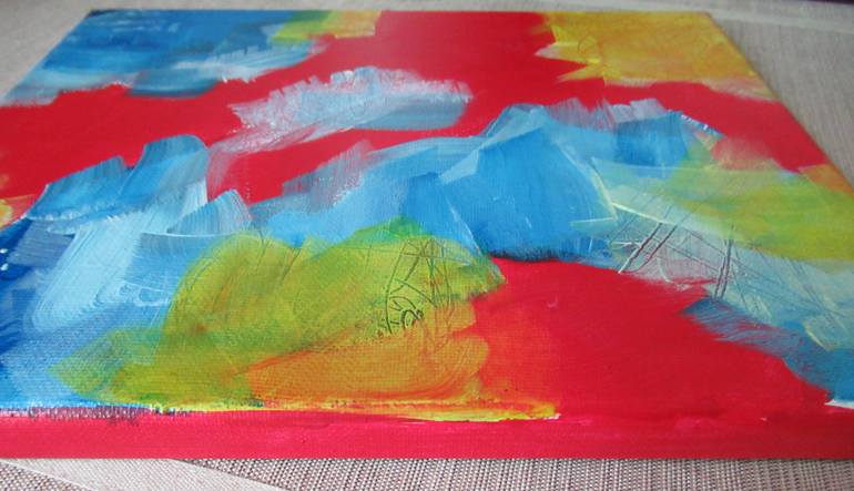 Original Abstract Painting by Kate Marion Lapierre