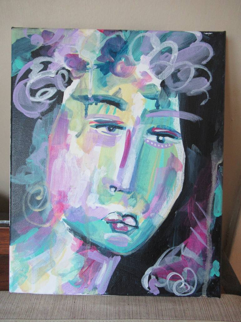 Original Portrait Painting by Kate Marion Lapierre