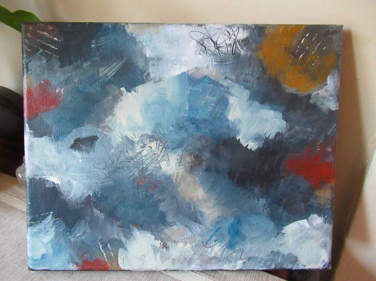 Original Abstract Painting by Kate Marion Lapierre