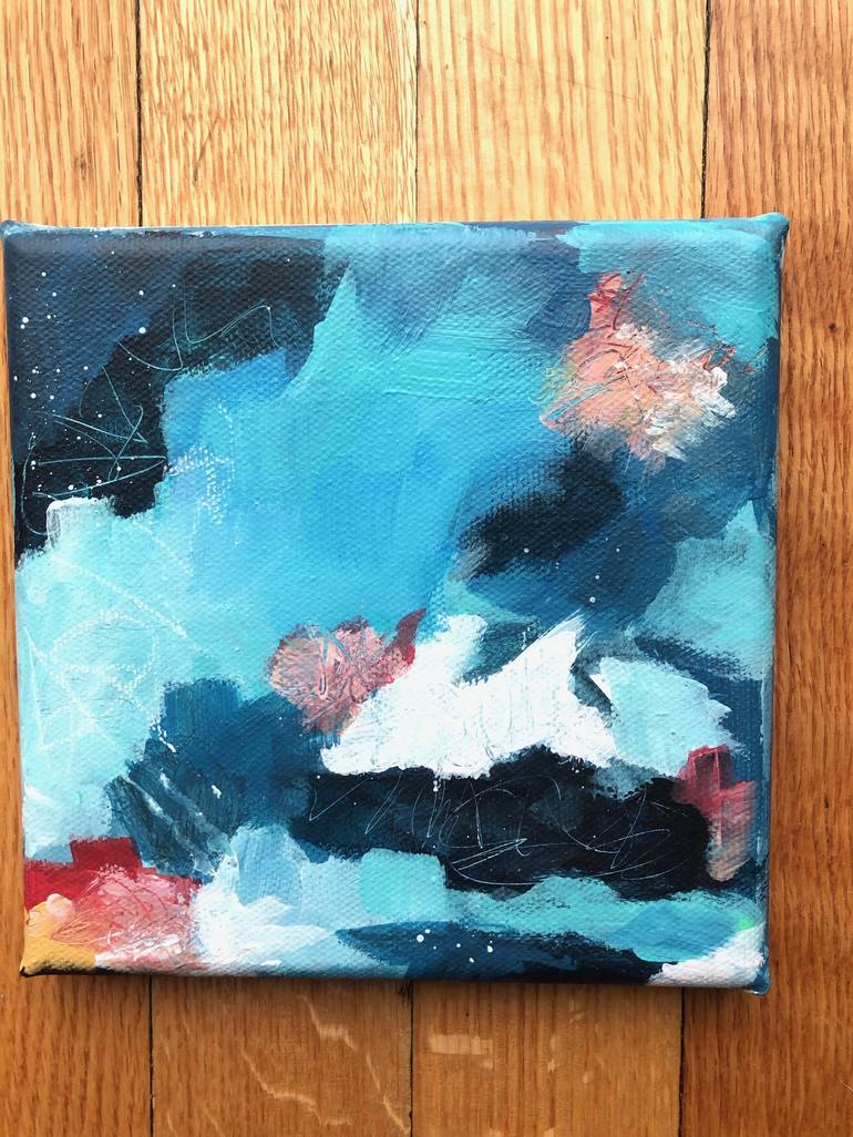 Original Abstract Painting by Kate Marion Lapierre