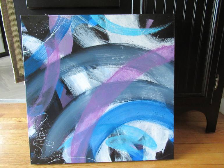 Original Abstract Painting by Kate Marion Lapierre