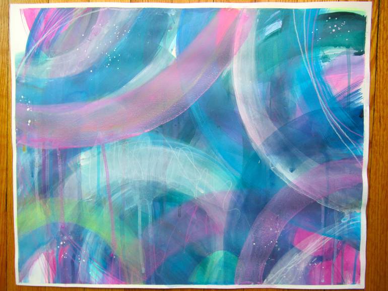 Original Abstract Painting by Kate Marion Lapierre