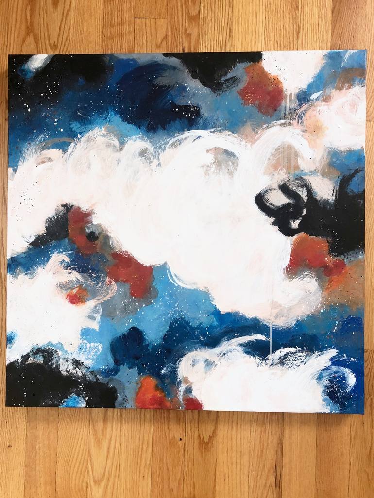 Original Abstract Painting by Kate Marion Lapierre