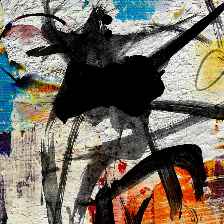 Original Minimalism Abstract Mixed Media by Lynne Godina-Orme