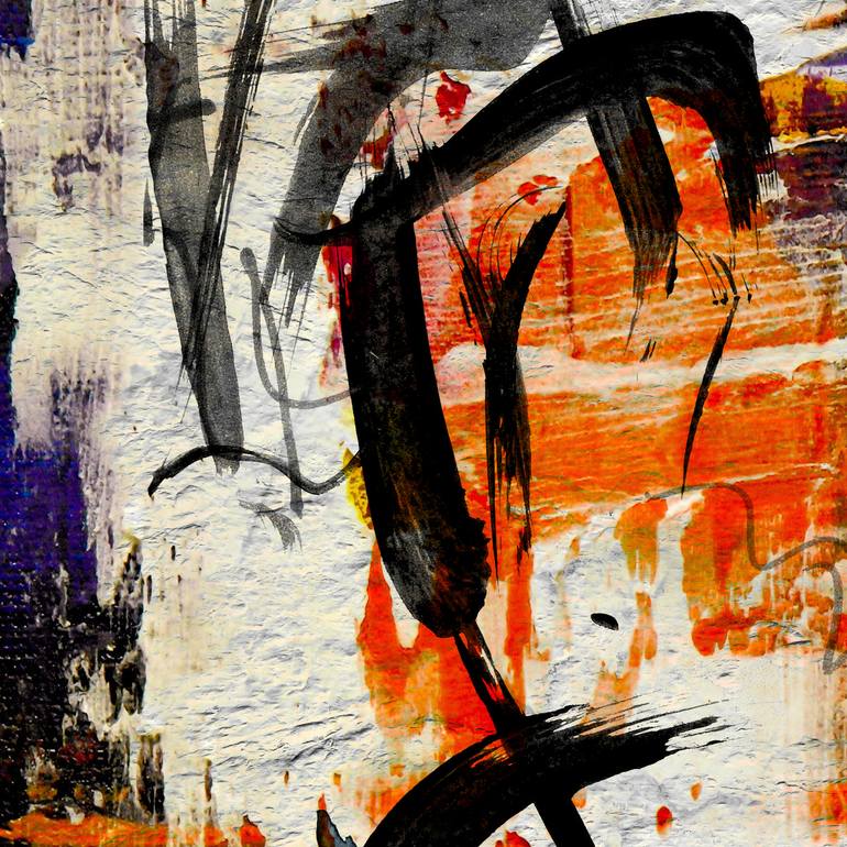 Original Minimalism Abstract Mixed Media by Lynne Godina-Orme