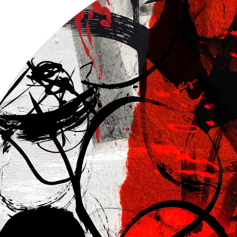 Original Minimalism Abstract Mixed Media by Lynne Godina-Orme