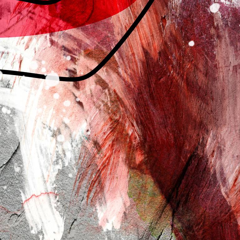 Original Minimalism Abstract Mixed Media by Lynne Godina-Orme