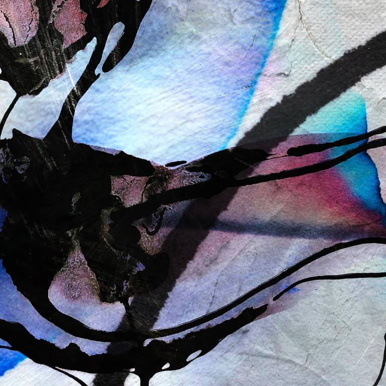 Original Minimalism Abstract Mixed Media by Lynne Godina-Orme