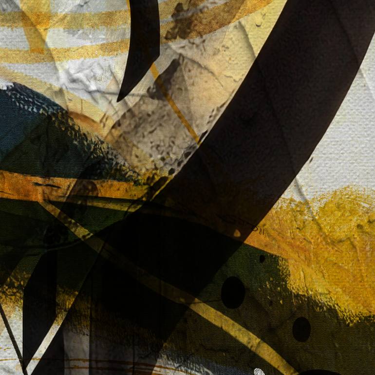 Original Minimalism Abstract Mixed Media by Lynne Godina-Orme