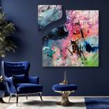 Breaking The Habit - Diptych by Lynne Godina-Orme
