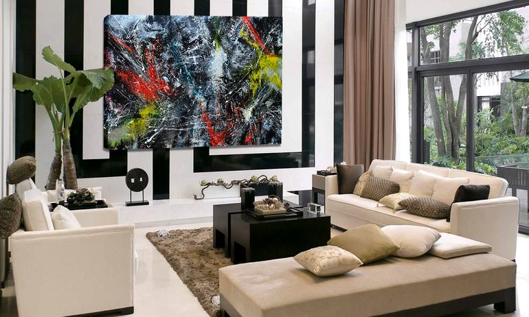 Original Abstract Painting by Lynne Godina-Orme