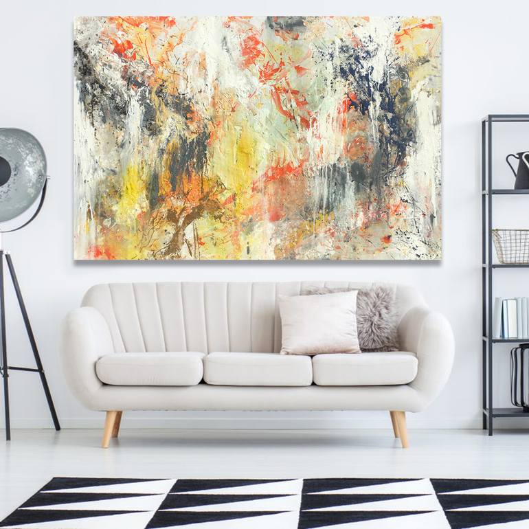 Original Abstract Painting by Lynne Godina-Orme