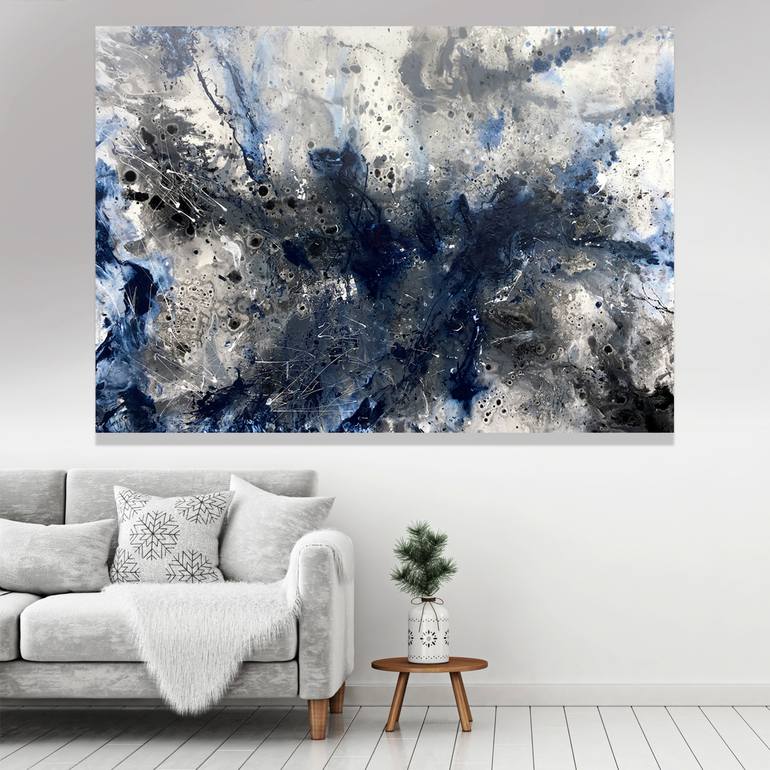 Original Abstract Painting by Lynne Godina-Orme