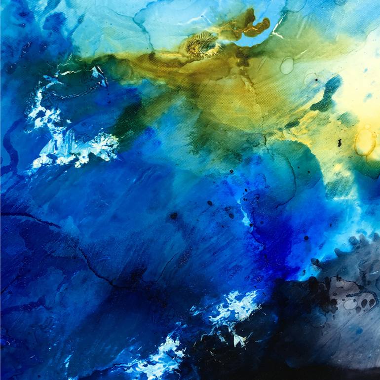 Original Abstract Painting by Lynne Godina-Orme