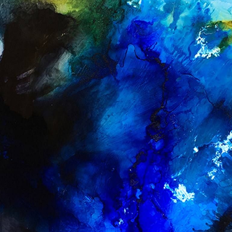 Original Abstract Painting by Lynne Godina-Orme
