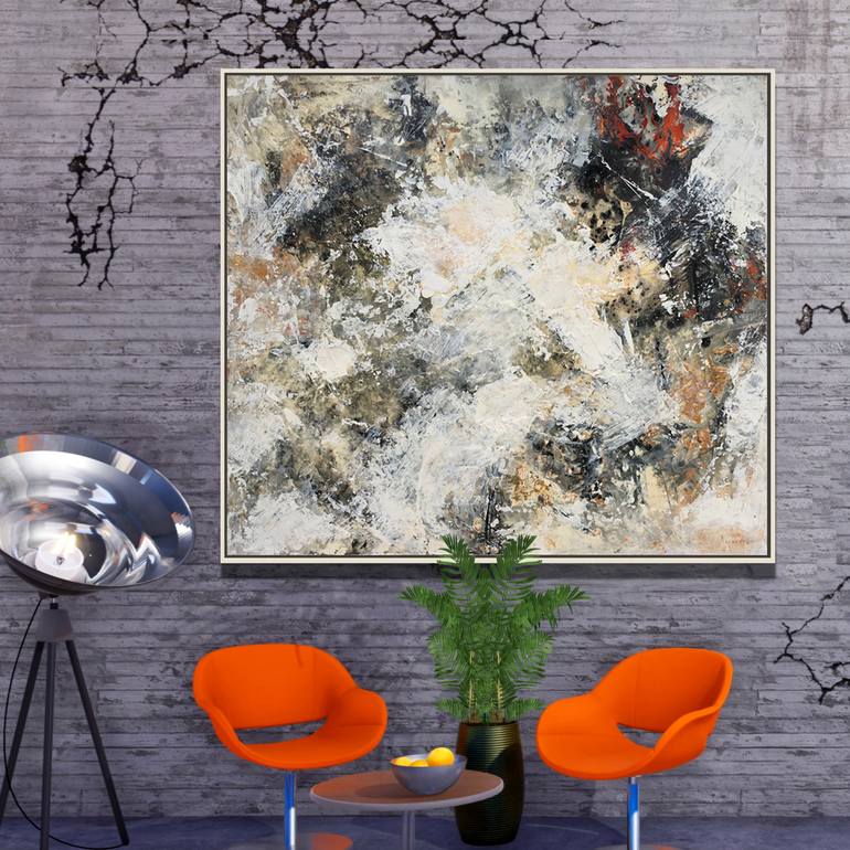 Original Abstract Painting by Lynne Godina-Orme