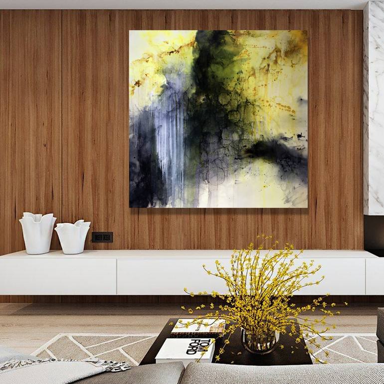 Original Abstract Painting by Lynne Godina-Orme