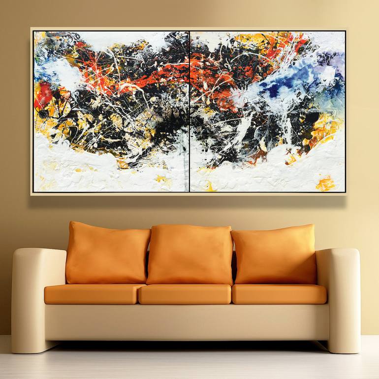 Original Abstract Painting by Lynne Godina-Orme