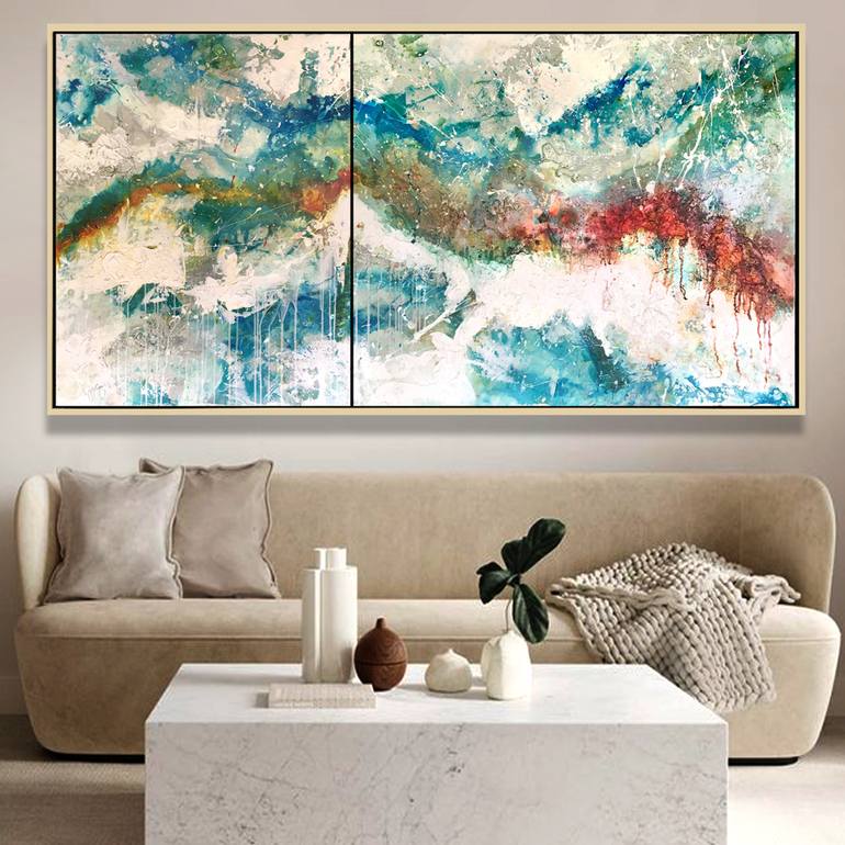 Original Abstract Painting by Lynne Godina-Orme