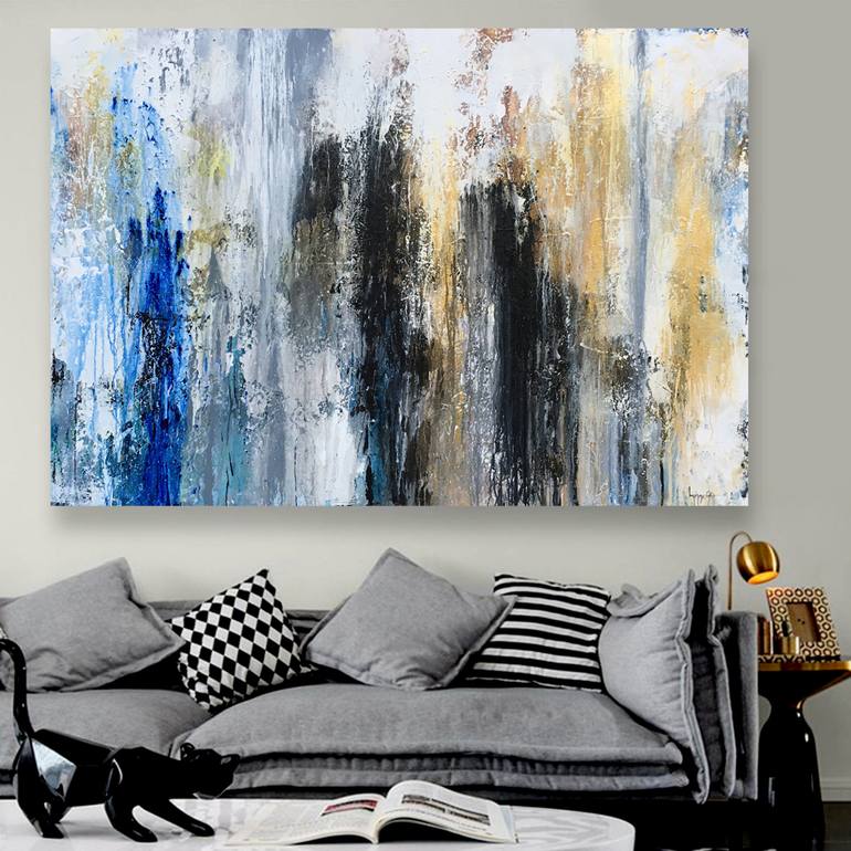 Original Abstract Painting by Lynne Godina-Orme