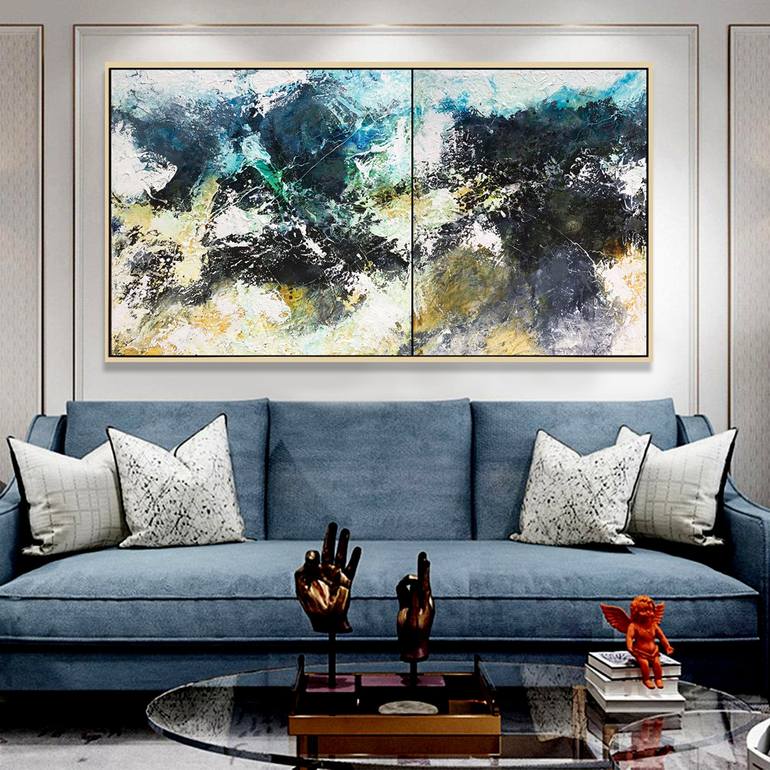 Original Abstract Painting by Lynne Godina-Orme